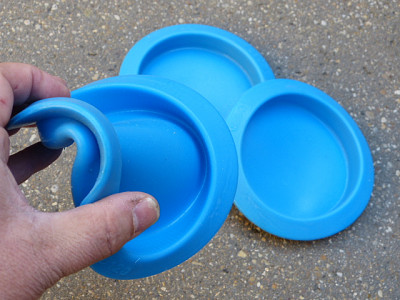 Afgietsel in silicone